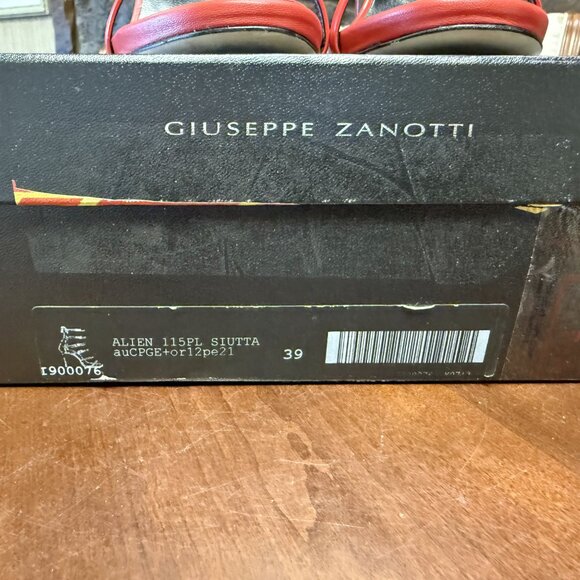 Stunning Giuseppe Zanotti Gladiator Sandals EU 39 NIB - Picture 9 of 9